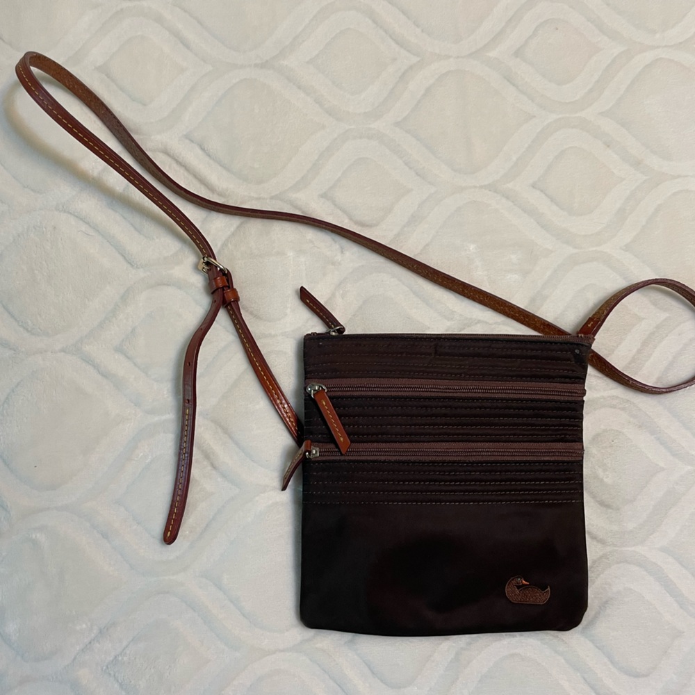 Dooney & Bourke Tan Nylon Crossbody